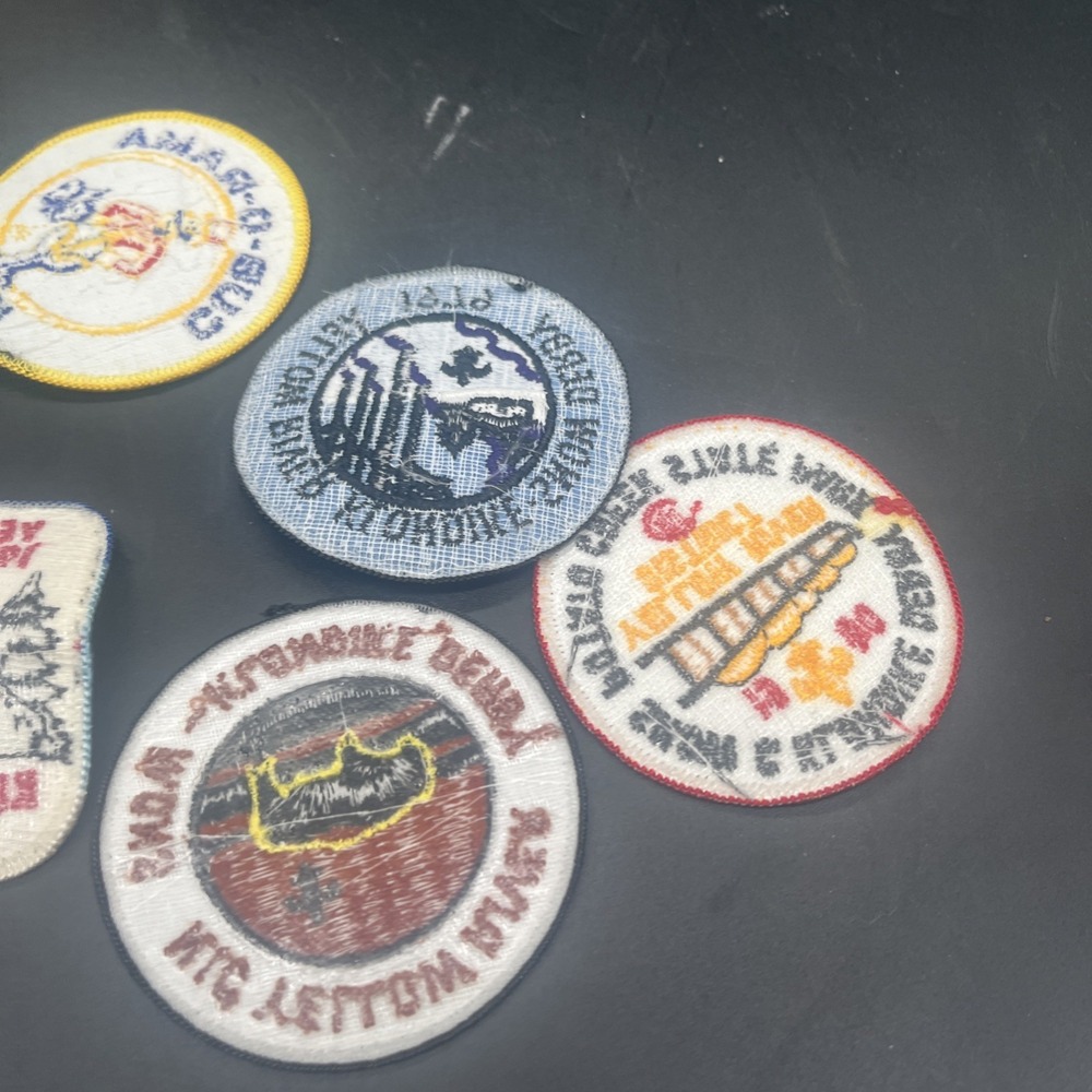 Vintage 1970s-80s Boy Scout Patch Lot (5) Yellow River District Klondike Derby - Picture 8 of 16